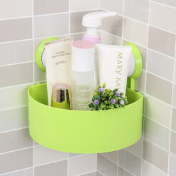 Creative Suction Cup Triangle Bathroom Storage Rack