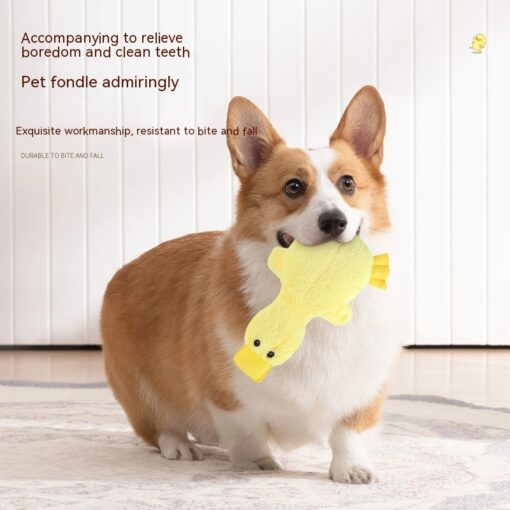 Interactive Bite-resistant Pet Plush Molar Teething Toy