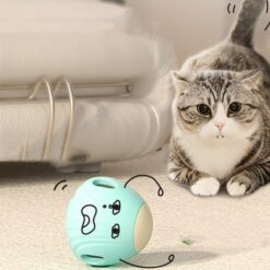 Automatic Intelligent USB Charging Cat Teaser Ball Toy