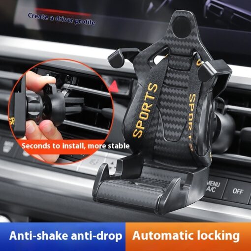 Durable Telescopic Invisible Car Vent Phone Holder Bracket