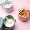 Portable Double-sealed Infant Food Snacks Storage Container