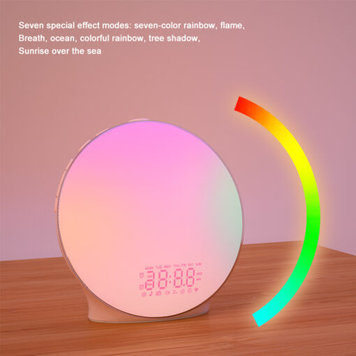 Colorful Sunrise Wake-up Small Night Light Sleep Lamp