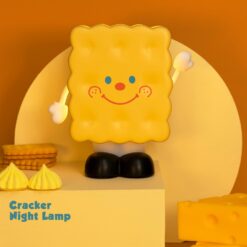 Cute Cookie-shaped USB Charging Night Light Table Lamp