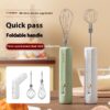 Wireless Electric Household Whisk USB Rechargeable Milk Frother