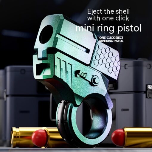 Durable Stress Relief Zinc Alloy Decompression Mini Gun Toy