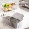 Multipurpose Double-layer Desktop Fruit Drain Basket