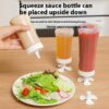 Durable Inverted Household Kitchen Jam Squeeze Bottle