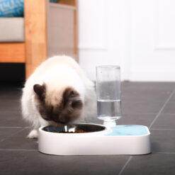 Stainless Steel Automatic Pet Drinking Water Feeding Bowl