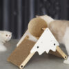 Corrugated Paper Cat Grasping Scratching Board Ball Toy