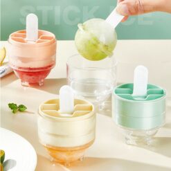 Creative Ice Cream Lollipop Mold Maker Tray