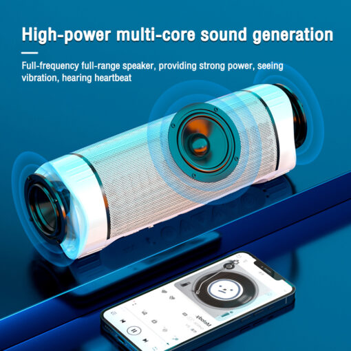 Wireless Illuminated Intelligent 3D Surround Bluetooth Speaker - Image 2