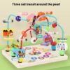 Montessori Classic Bead Maze Children`s Early Learning Toy