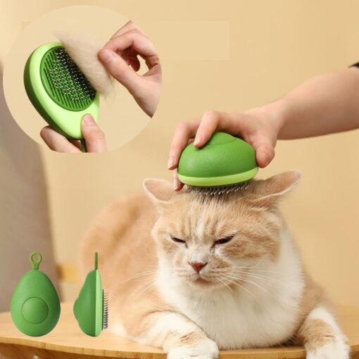 Creative Cat Hair Scraper Grooming Comb Massage Brush