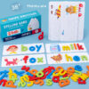 Creative Wooden Spelling Game Children's Spelling Toy