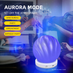 Magic Ball RGB Color Changing Bedside Night Light Lamp