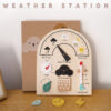 Children's Wooden Weather Station Early Educational Toy