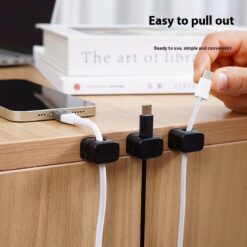 Portable Magnetic Cable Winder Clamp Organizer
