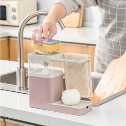 Creative Kitchen Pressing Liquid Dishwashing Cleaning Brush