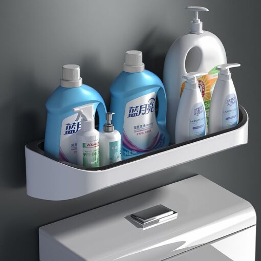 Multi-function Punch-free Wall-mounted Toilet Rack