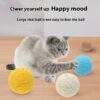 Funny Cat String Sisal Ball Self-Hi Relieving Stuffy Toy