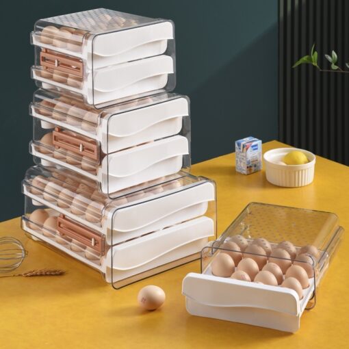 Reliable Kitchen Egg Storage Drawer Organizer Holder Box