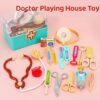 Children Doctor Nurse Stethoscope Injection Play Toy
