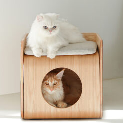 Universal Wear-resistant Wooden Pet Bed Nest