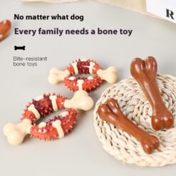 Interactive Bite-resistant Pet Molar Bone Shape Toy