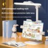 Multifunctional Reading Bookshelf Adjustable Learning Table Lamp