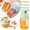 Portable Large Capacity USB Rechargeable Blender Juicer