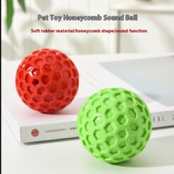 Interactive Bite-resistant Molar Squeaky Chew Ball Toy