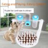 Funny Pet Puzzle Slow Food Feeder Leakage Cup Bowl