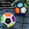 Intellectual Rubik's Cube Rainbow Pressing Magic Ball Toy