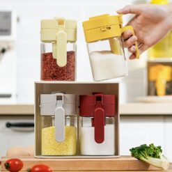 Household Kitchen Measuring Spoon Seasoning Box