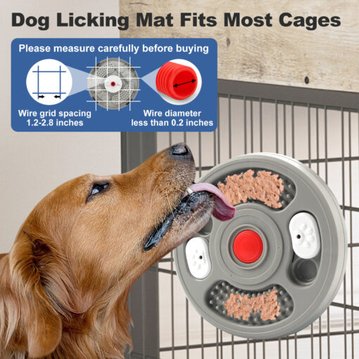 Interactive Licking Plate Hiding Food Pet Stuffy Training Toys