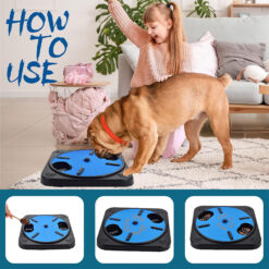 Multi-functional Rotating Pet Slow Food Feeding Toy