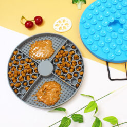 Interactive Silicone Pet Puzzle Slow Feeder Licking Mat