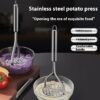 Stainless Steel Potato Press Blender Manual Triturator