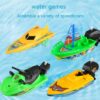 Color Cognition Yacht Speedboat Sailing Motor Boat Toys