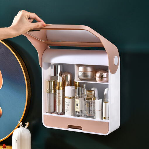 Creative Wall-mounted Cosmetic Storage Organizer