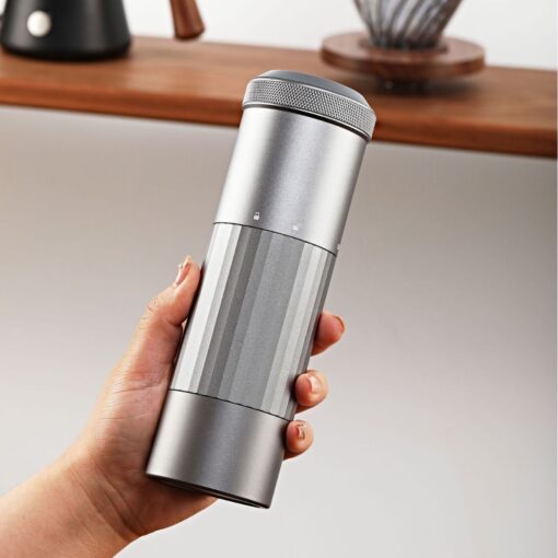 Portable Stainless Steel Wireless Household Bean Grinder