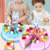 Children's Pretend Play Simulation Birthday Cake Toy