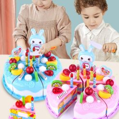 Children's Pretend Play Simulation Birthday Cake Toy