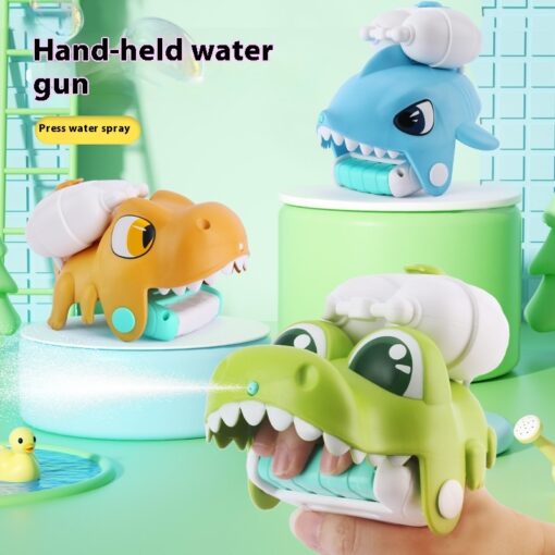 Portable Soft Rubber Handheld Children Water Gun Beach Toy