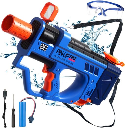 Automatic Long Distance Rechargeable Electric Squirt Water Gun