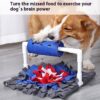 Interactive Pet Slow Feeding Food Leakage Sniffing Mat Toy