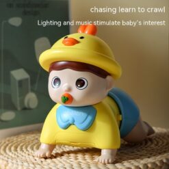 Children's Head-up Training Music Doll Learning Crawling Toy