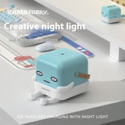 Multifunctional Cute Small Wireless Charging Night Lamp