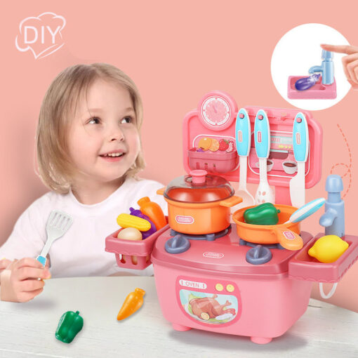 Children's Play House Simulation Mini Kitchen Toy