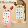 Interactive Baby Deer Light Music Mobile Phone Toy